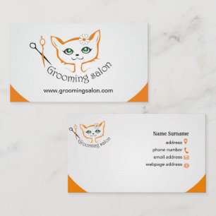Visitenkarte Cat and dog grooming salon