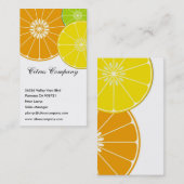 Visitenkarte Citrus Company (Vorne/Hinten)