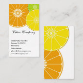 Visitenkarte Citrus Company (Vorne/Hinten)
