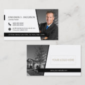 Visitenkarte Coldwell Banker White-Black (Vorne/Hinten)