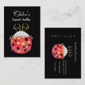 Visitenkarte Damen-Bug Jewellery (Vorne/Hinten)