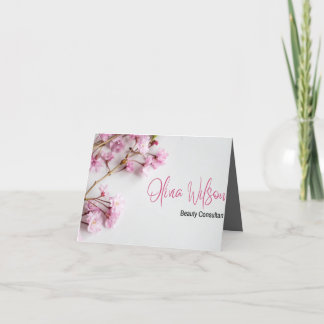 Visitenkarte Dankeskarte