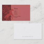 Visitenkarte - dekoratives Pferd (Vorne/Hinten)