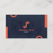 Visitenkarte der Agentur (Vorderseite)