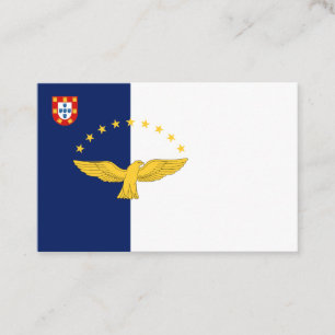 Visitenkarte der Azoren-Inseln