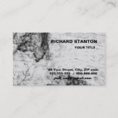 Visitenkarte der Birkenrinde (Vorderseite)