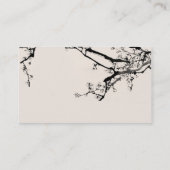 Visitenkarte der chinesischen Art (Rückseite)