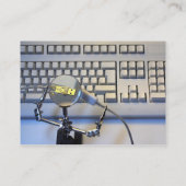 Visitenkarte der Computerreparatur (Rückseite)