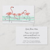 Visitenkarte der Flamingo Ocean Group (Vorne/Hinten)