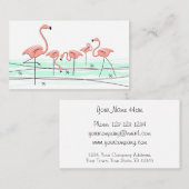 Visitenkarte der Flamingo Ocean Group (Vorne/Hinten)