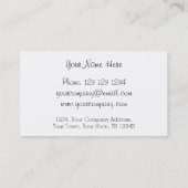 Visitenkarte der Flamingo Ocean Group (Rückseite)