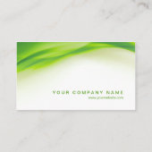 Visitenkarte der grünen Welle (Rückseite)