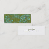 Visitenkarte der Haut - Blume (Vorne/Hinten)