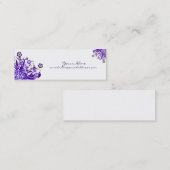 Visitenkarte der Haut - Blume wirbeln (Vorne/Hinten)