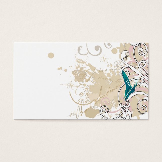 Visitenkarte der Schmetterlinge (Vorderseite)