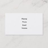 Visitenkarte der Sonnenkollektor-Firma (Rückseite)