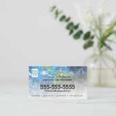 Visitenkarte der Steuergesellschaft (Stehend Vorderseite)