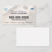 Visitenkarte der Steuergesellschaft (Vorne/Hinten)