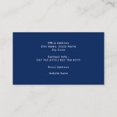 Visitenkarte der US-Flag Patriotic Election Kampag (Rückseite)