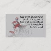 Visitenkarte der Viererkabel-Nuss-ATV (Rückseite)