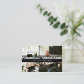 Visitenkarte der Werbefirma (Stehend Vorderseite)