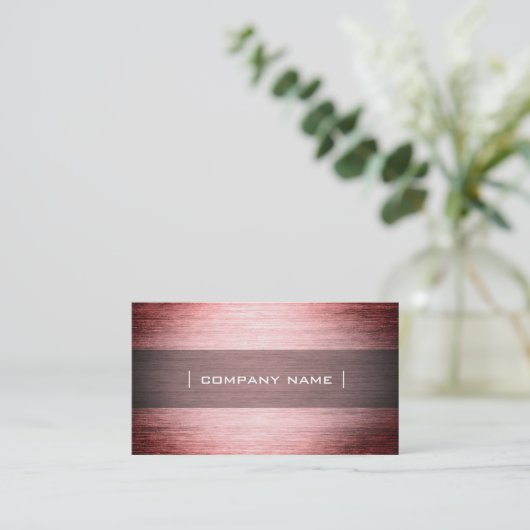 Visitenkarte des AN (Stehend Vorderseite)