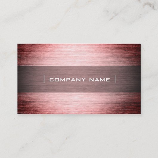 Visitenkarte des AN (Vorderseite)