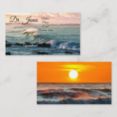 Visitenkarte des Arztes (Vorne/Hinten)