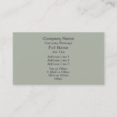 Visitenkarte des Beraters (Rückseite)