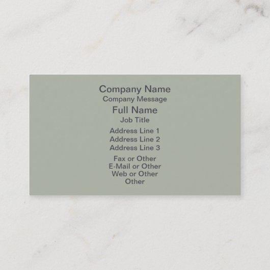 Visitenkarte des Beraters (Rückseite)