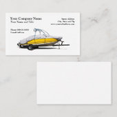 Visitenkarte des Bootshändlers (Vorne/Hinten)