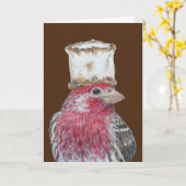 Visitenkarte des Campingplatzes Karte (Gelbe Blume)