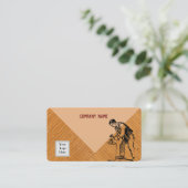 Visitenkarte des Carriers (Stehend Vorderseite)