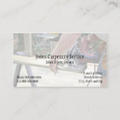 Visitenkarte des Carriers (Vorderseite)