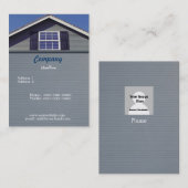 Visitenkarte des Carriers (Vorne/Hinten)