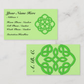 Visitenkarte des Celtic-001 (Vorne/Hinten)