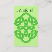 Visitenkarte des Celtic-001 (Rückseite)