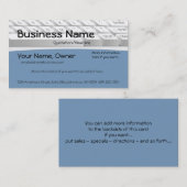 Visitenkarte des Computer-Tastatur-Entwurfs-2 (Vorne/Hinten)