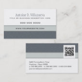 Visitenkarte des Diamant-QR (Vorne/Hinten)