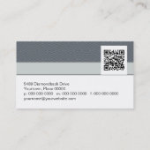 Visitenkarte des Diamant-QR (Rückseite)