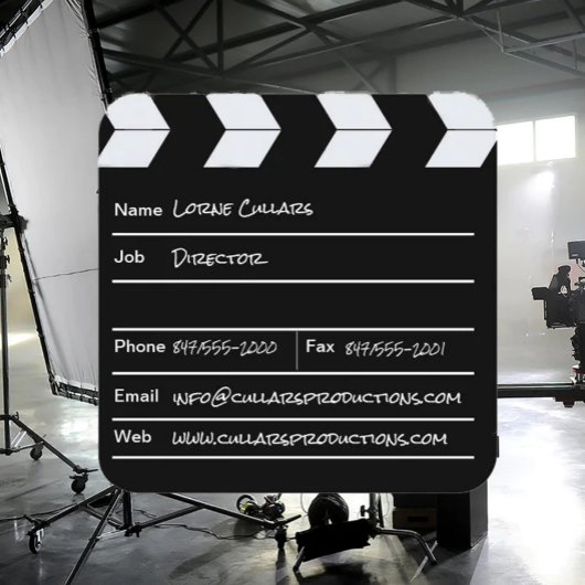 Visitenkarte des Direktors