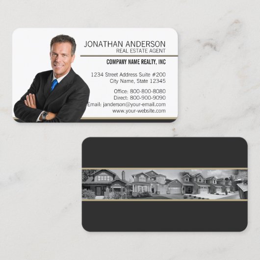 Visitenkarte des Jahrhundert-21 (Vorne/Hinten)