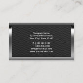 Visitenkarte des Kohlenstofffaser-Anästhesisten (Rückseite)