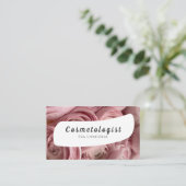 Visitenkarte des Kosmetologen (Stehend Vorderseite)