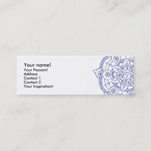 Visitenkarte des Mandala-4 (Vorderseite)
