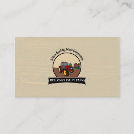 Visitenkarte des Milchbetriebs