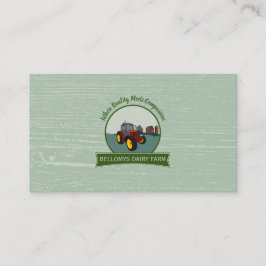 Visitenkarte des Milchbetriebs