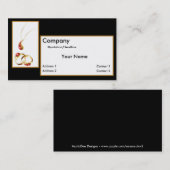 Visitenkarte des Schmuck-#3 (Vorne/Hinten)