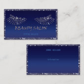 Visitenkarte des Schönheitssalons (Vorne/Hinten)