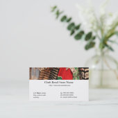 Visitenkarte des Stoffeinzelhandels (Stehend Vorderseite)